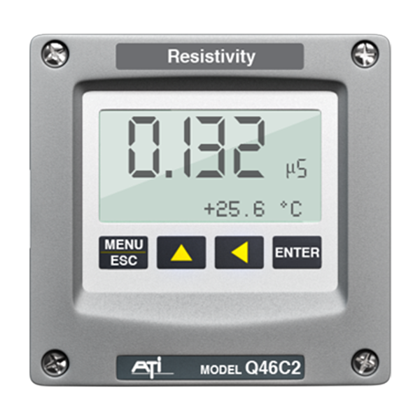 MONITOR DE CONDUCTIVIDAD (RESISTIVO) Q46C2 2E
